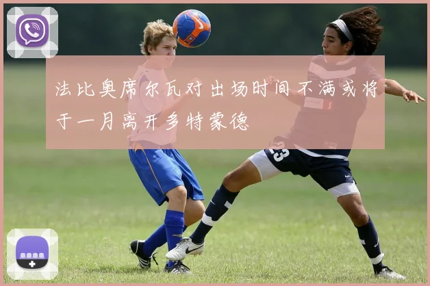 法比奥席尔瓦对出场时间不满或将于一月离开多特蒙德