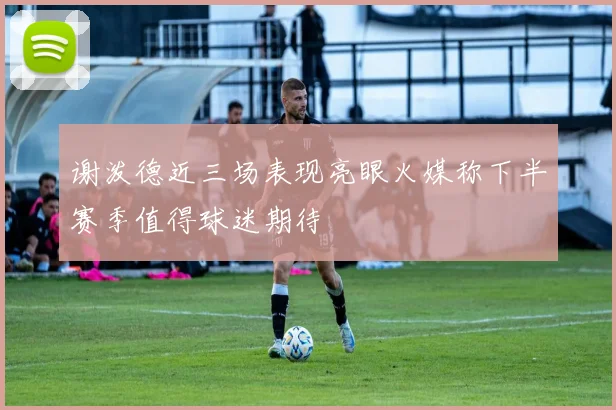 谢泼德近三场表现亮眼火媒称下半赛季值得球迷期待